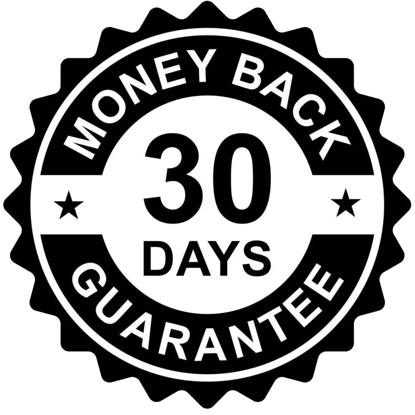 30 Days Money Back Guarantee